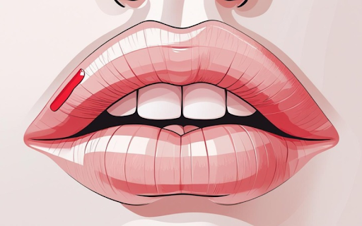 lip structure drawing for beginners